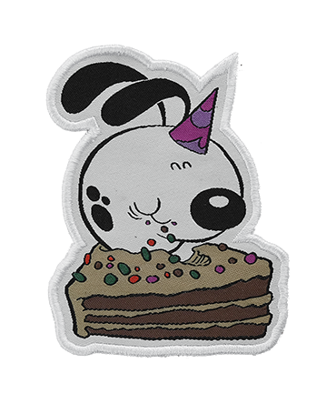 The Belly Rules the Mind - Woven Patch
