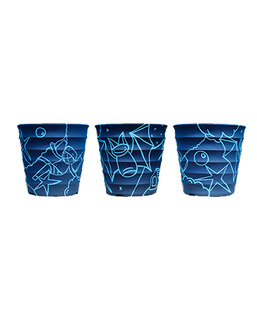Gula. The Sketch 2 - Painted Ceramic Pottery