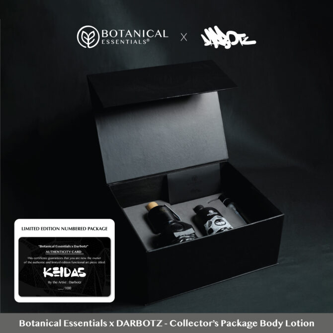 Collector's Package Body Wash/ Body Lotion 500 ml + 200 ml - Botanical Essentials x Darbotz