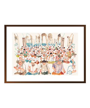 Doa Akbar - Painting