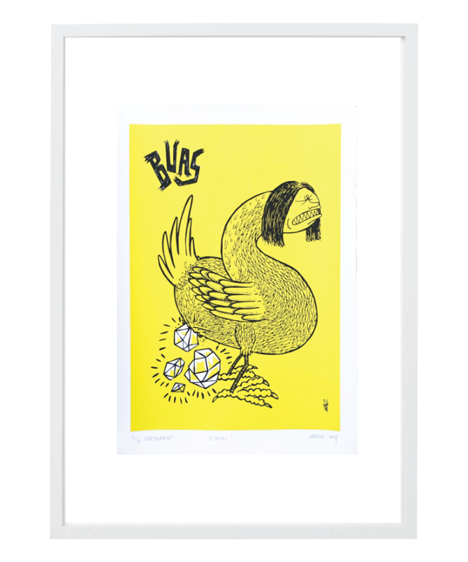 Gandhi Eka. E'ekku  - Unframed Art print