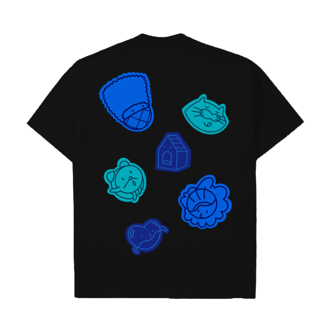 Gula. All at Once  T-shirt - Black