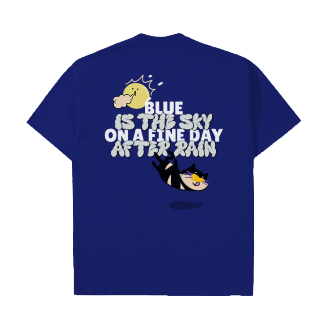 Gula. One Fine Day  T-shirt - Navy Blue