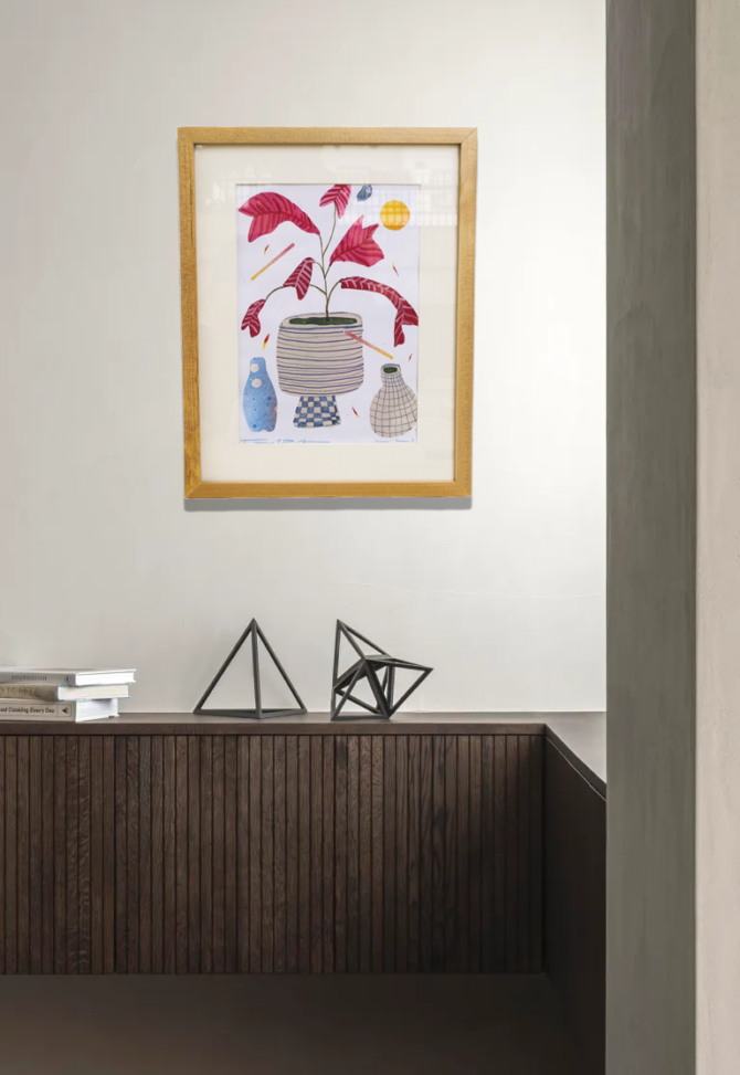 Cerita dari Pekarangan Rumah No 5 - Painting