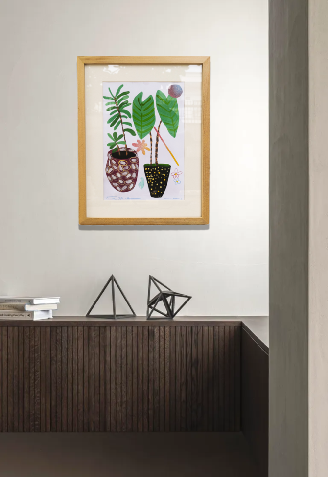 Cerita dari Pekarangan Rumah No 3 - Painting