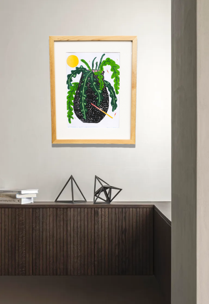 Cerita dari Pekarangan Rumah No 2 - Painting