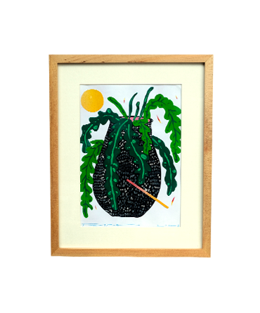 Cerita dari Pekarangan Rumah No 2 - Painting