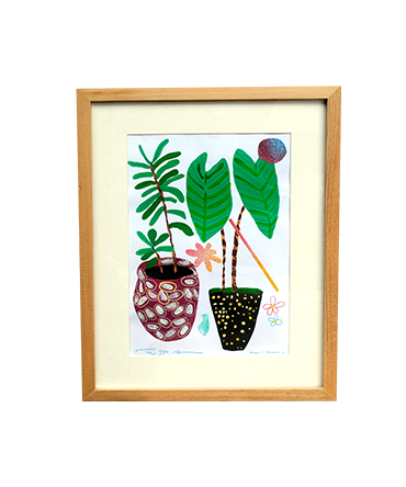 Cerita dari Pekarangan Rumah No 3 - Painting