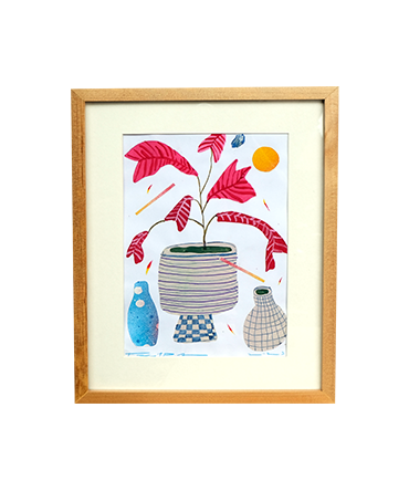 Cerita dari Pekarangan Rumah No 5 - Painting