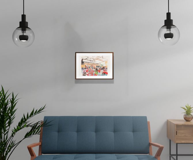 Seafood Empire - Painting