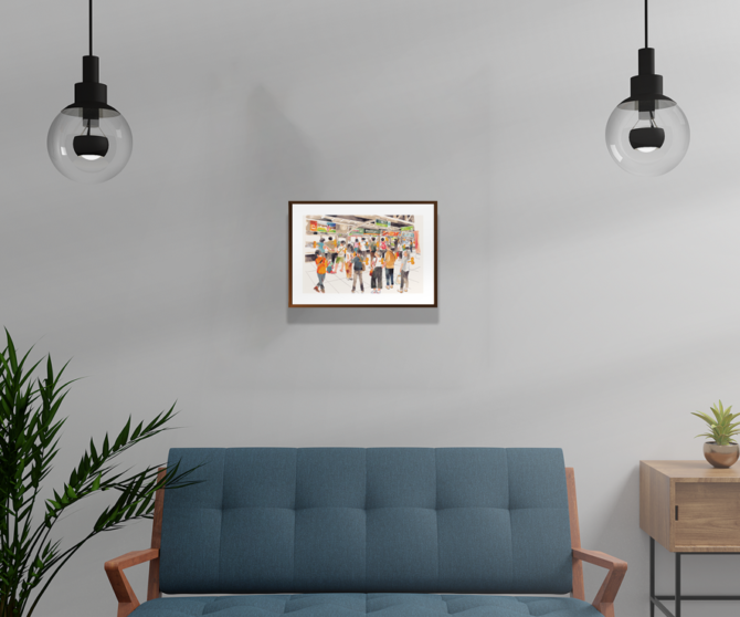 Rutinitas - Painting