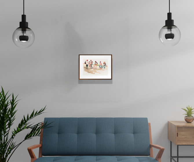 Nongkrong - Painting