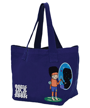 Gula. Connected Tote Bag - Navy Blue