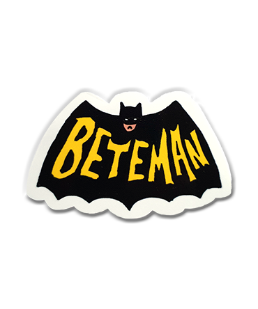 Sherchle. Beteman - Vinyl Sticker