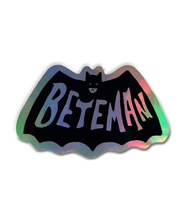 Sherchle. Beteman - Holographic Sticker
