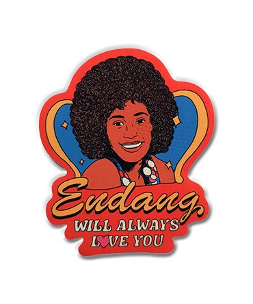 Sherchle. Endang - Vinyl Sticker