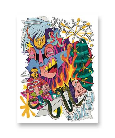 Acul Gaos. Relax - Art Print