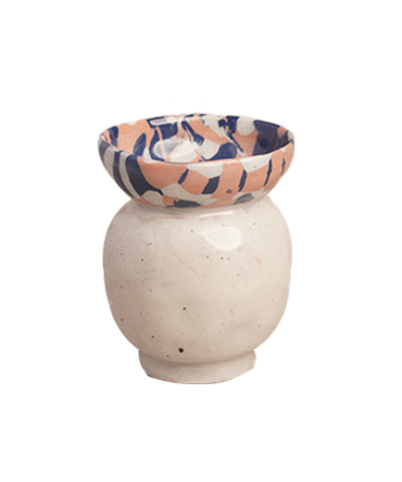 Hanamakesalot. Nerikomi vase